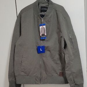 Lucky Brand Men's Olive Bomber Jacket